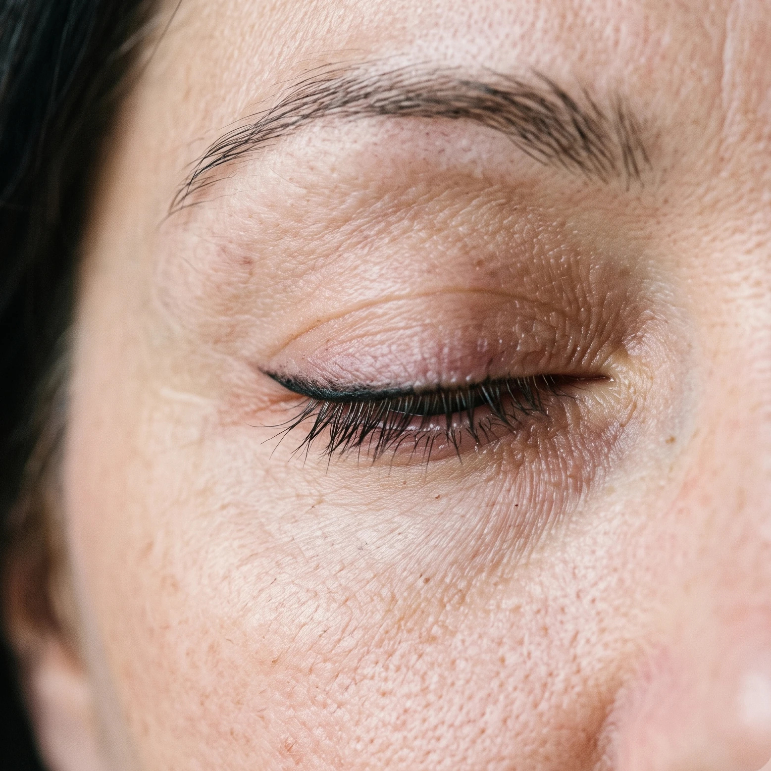 Cosmetic (permanent-makeup) tattooing on the face